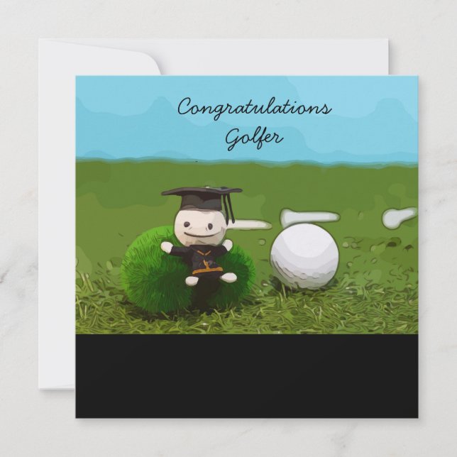 Carte Diplôme de golf (Devant)