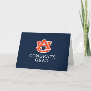 Carte Diplôme de l'Université d'Auburn - Auburn Tigers