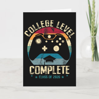 Carte Diplômé de niveau universitaire Cl de 2026 Gamer g