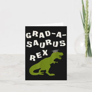 Carte diplômé dinosaure 2026 drôle t rex université haut