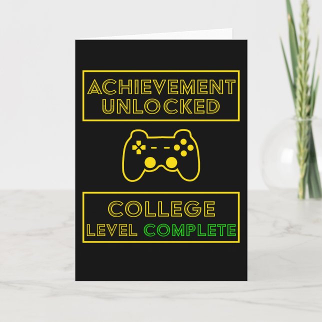 Carte Diplôme du Gamer College (Devant)