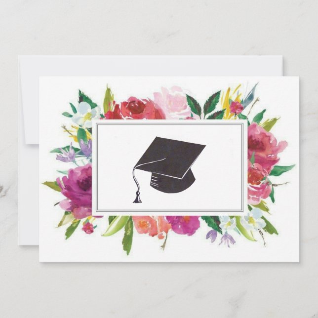 Carte Diplôme floral (Devant)