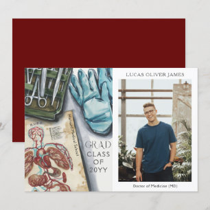 Carte Diplôme Médecine médicale Médicale Santé