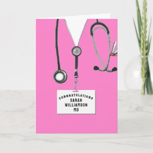 Carte Diplôme Médicale personnalisé