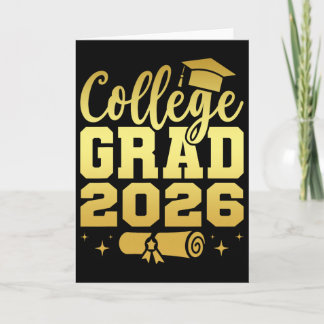 Carte Diplômé universitaire promotion 2026 diplômé finis