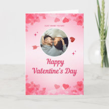 Dire "Heureuse Sainte-Valentin Pink Foldable"