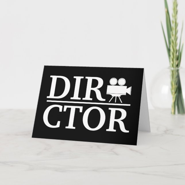 Carte Directeur de movie (Devant)
