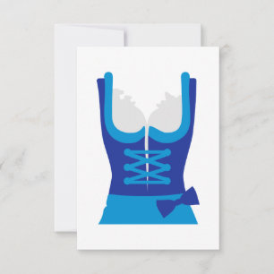Carte Dirndl Oktoberfest