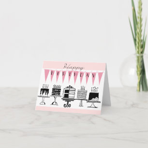 Carte Dis-le avec du gâteau !