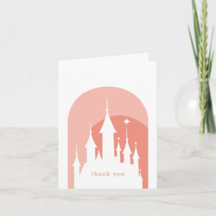 Carte Disney Castle Bachelorette Party Merci du week-end