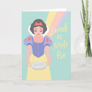 Carte Disney Princess Blanche Neige   Sucre comme tarte 