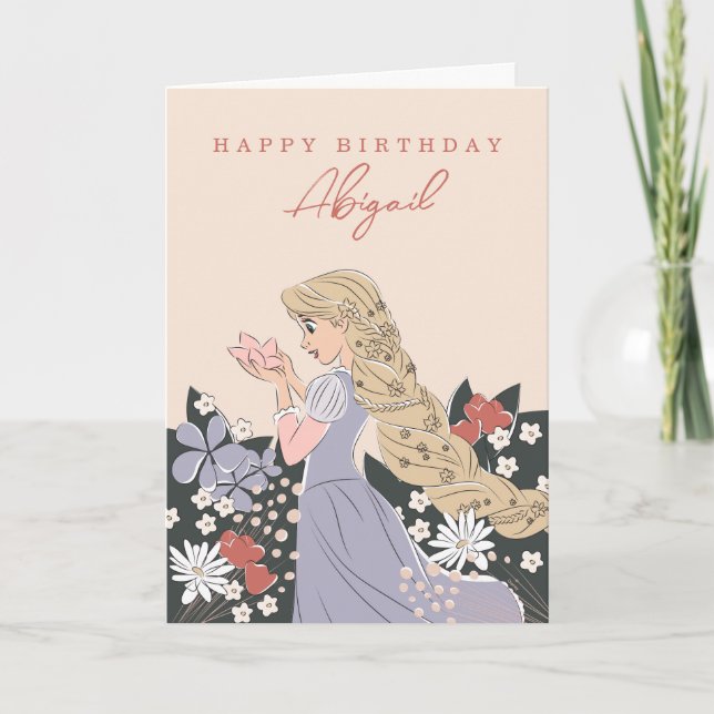 Carte Disney Princess Rapunzel (Devant)