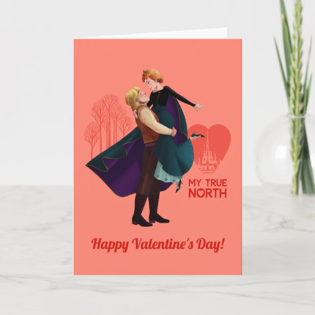 Carte Disney's Frozen My True North Valentine (Devant)
