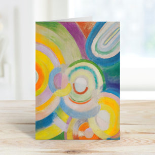 Carte Disques colorés   Robert Delaunay