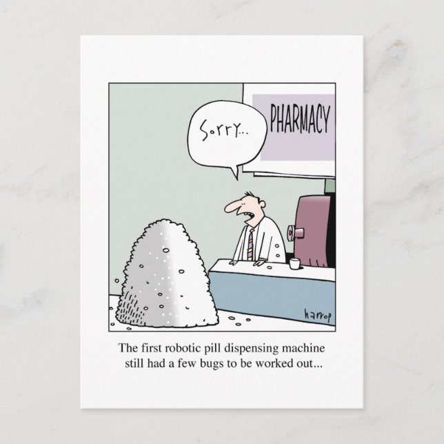 Carte distributeur automatique de pilules (Devant)