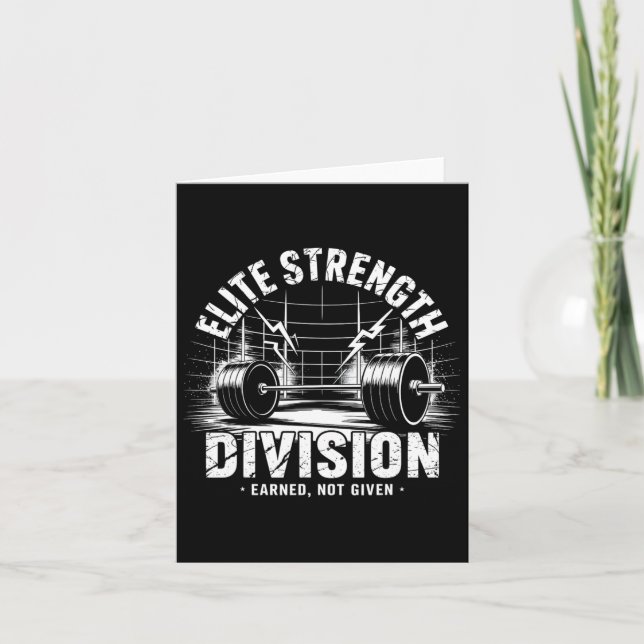 Carte Division Droite Deadlift Club Gym Poids (Devant)