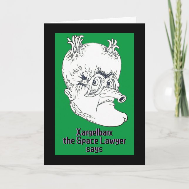Carte DIVORCE de l'avocat Alien Pun (Devant)