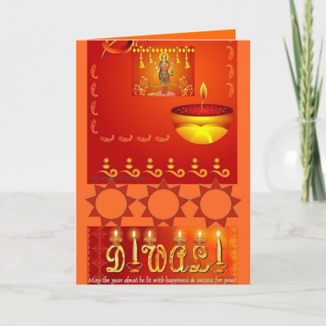 Carte diwali (Devant)