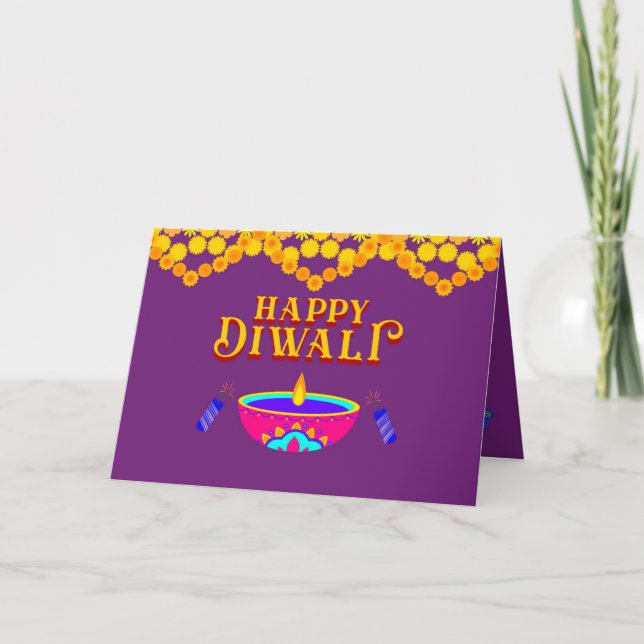 Carte Diwali (Devant)