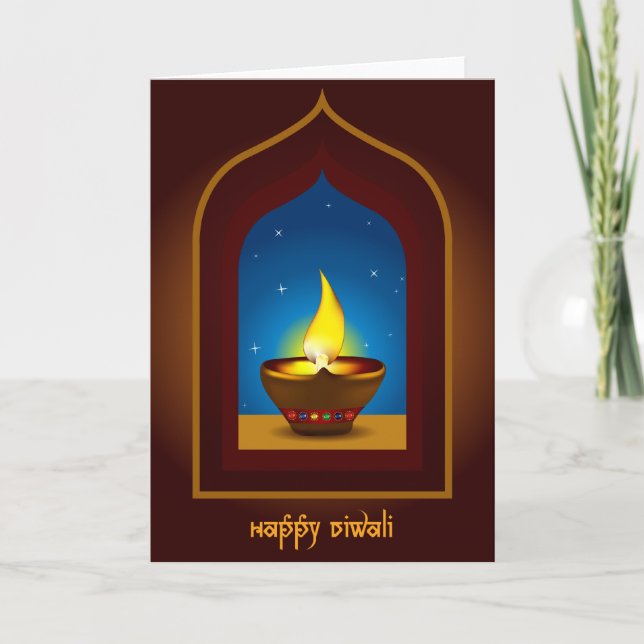 Carte Diwali heureux (Devant)