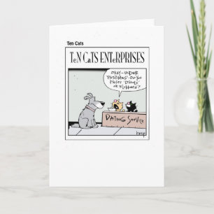 Carte DIX CATS - Dix Cats Entreprises
