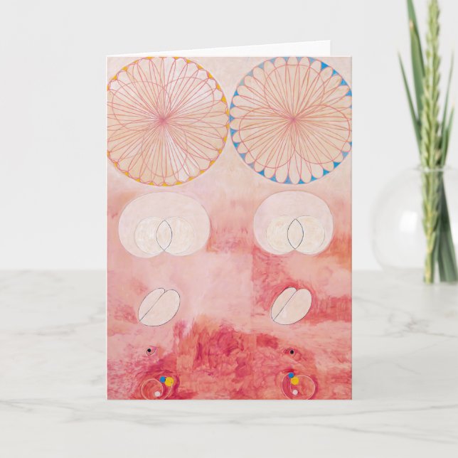 Carte Dix Plus Grandes, No 9, Vieillesse | Hilma af Klin (Devant)