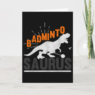 Carte Dminto Saurus Rex Birdie Navette Dinosaure Dminton