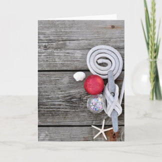 Carte Dock nautique avec ornements