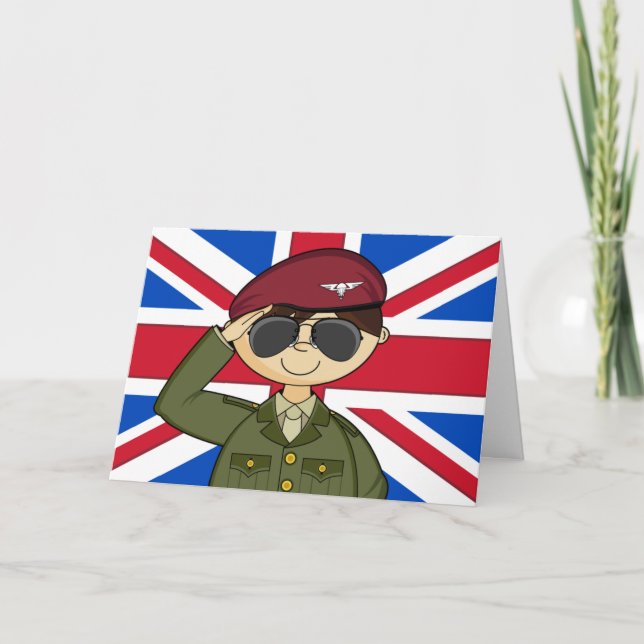 Carte d'officier de l'armée britannique (Devant)