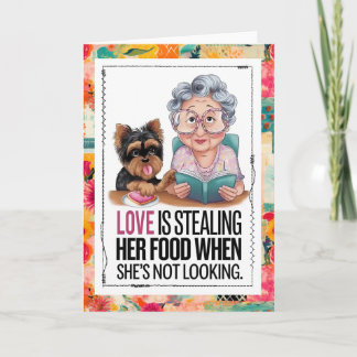 Carte Dog Lovers Fur Baby Friendship Card