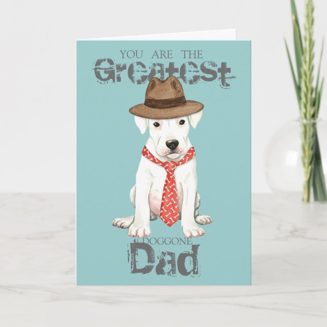 Carte Dogo Argentino (Devant)