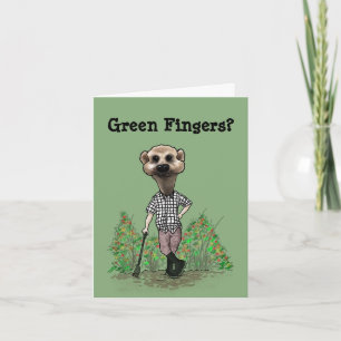 Carte Doigts verts