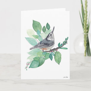 Carte d'oiseau Nuthatch