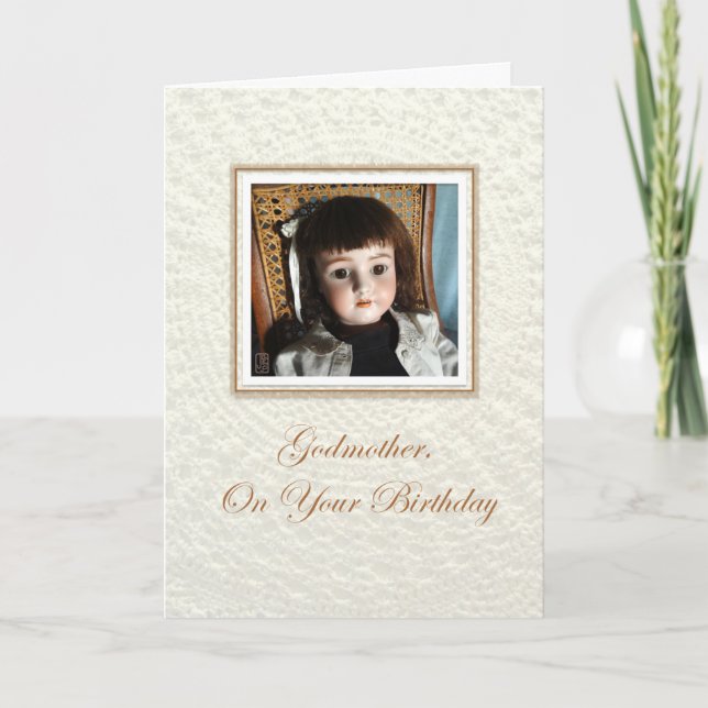 Carte Doll Frances Godmère Anniversaire (Devant)