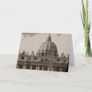 Carte Dôme de la basilique Saint-Pierre de Rome