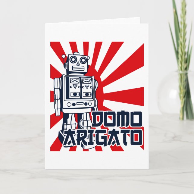 Carte Domo Arigato (Devant)