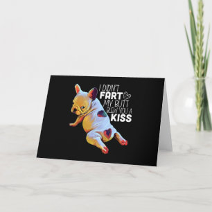 Carte Don de chien   Je n'ai pas pété mon cul vous a sou