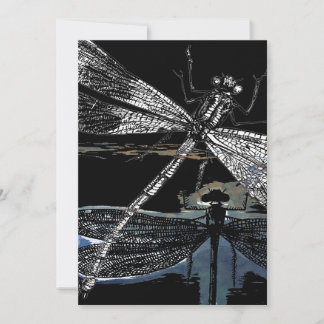Carte Don de toile Dragonfly | Design de libellules mign