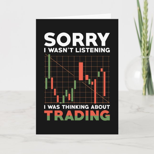 Carte Don d'investisseur Stock trader (Devant)