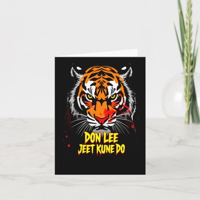 Carte Don Lee Castillo Jeet Kune Do Jkd Mélange Martial  (Devant)
