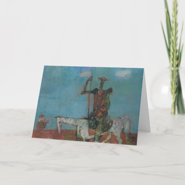 Carte Don Quichotte lent Sancho Stanislav Stanek (Devant)