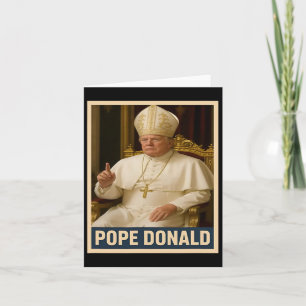 Carte Donald Pape Trump Pape Donald Trump Politique