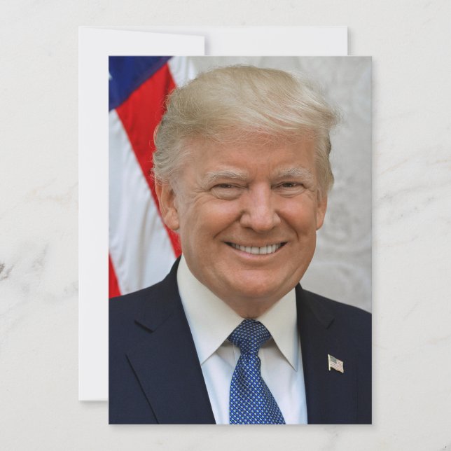 Carte Donald Trump (Devant)