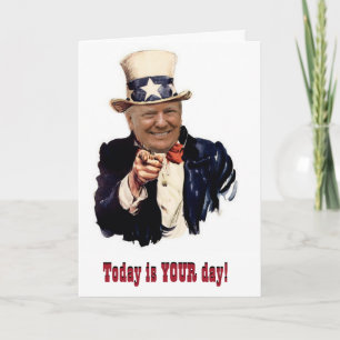 Carte Donald Trump   Oncle Sam   Trump 2020