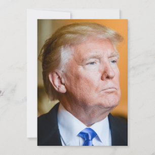 Carte Donald Trump Portrait