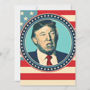 Carte donald trump pour le président