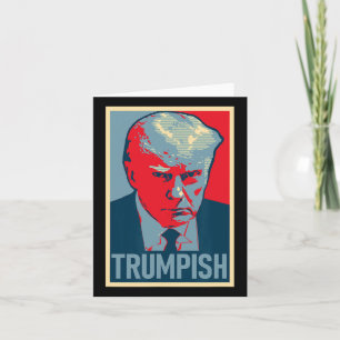 Carte Donald Trump Tiré sur une bombe