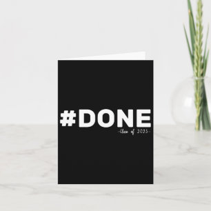 Carte #done Cl De 2025 Graduate Funny 2025 Graduation Se