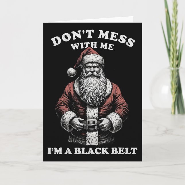 Carte Don't-mess  (Devant)