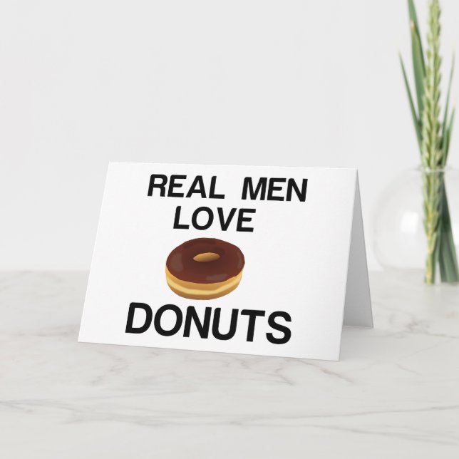 CARTE DONUTS RÉELS LOVE (Devant)
